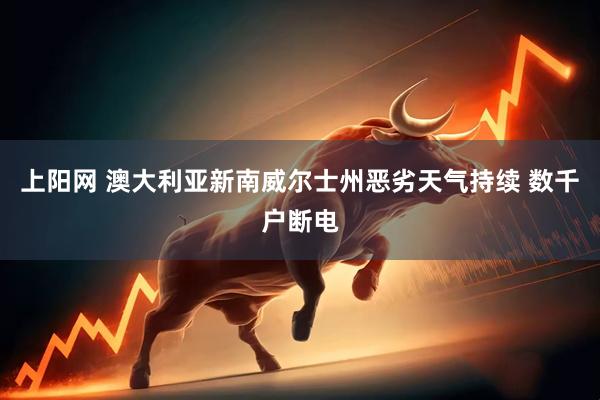 上阳网 澳大利亚新南威尔士州恶劣天气持续 数千户断电